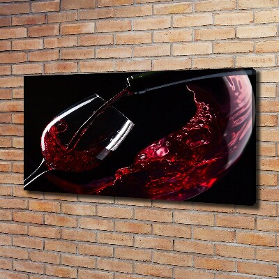 Tableau imprimé sur toile Vin rouge