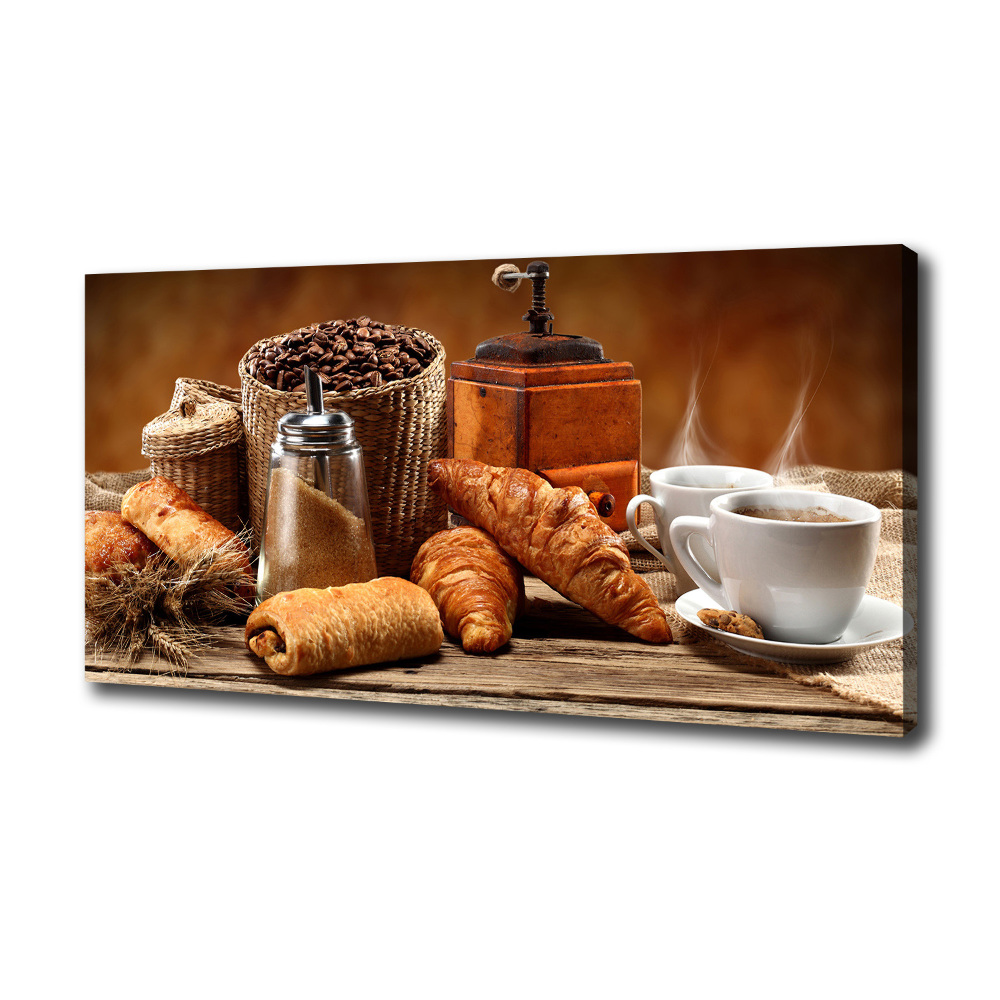 Tableau toile imprimée Petit déjeuner