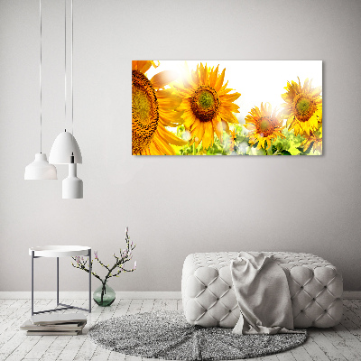 Tableau imprimé sur toile Tournesol