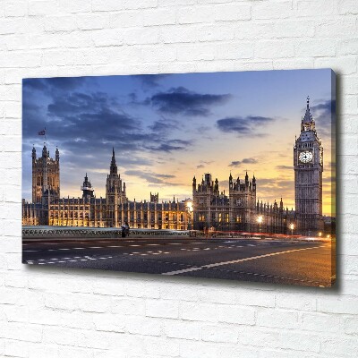 Tableau sur toile Big Ben Londres