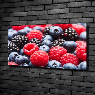 Tableau imprimé sur toile Fruits de la forêt