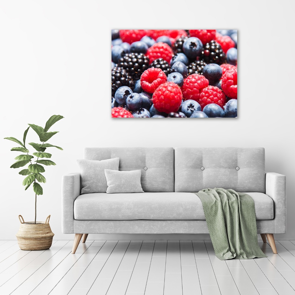 Tableau imprimé sur toile Fruits de la forêt