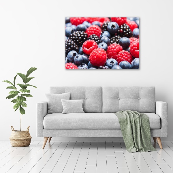 Tableau imprimé sur toile Fruits de la forêt