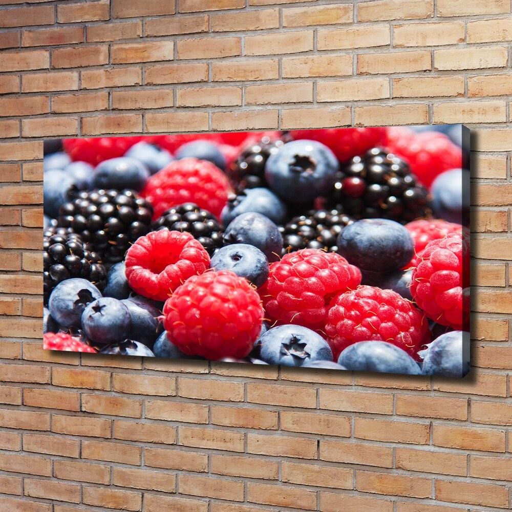 Tableau imprimé sur toile Fruits de la forêt