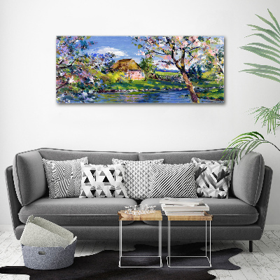 Tableau imprimé sur toile Paysage printanier