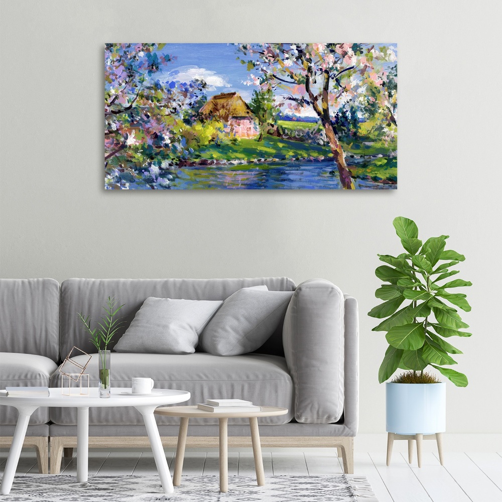 Tableau imprimé sur toile Paysage printanier