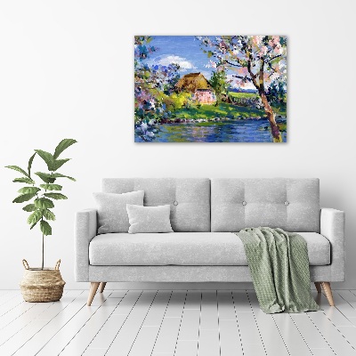 Tableau imprimé sur toile Paysage printanier