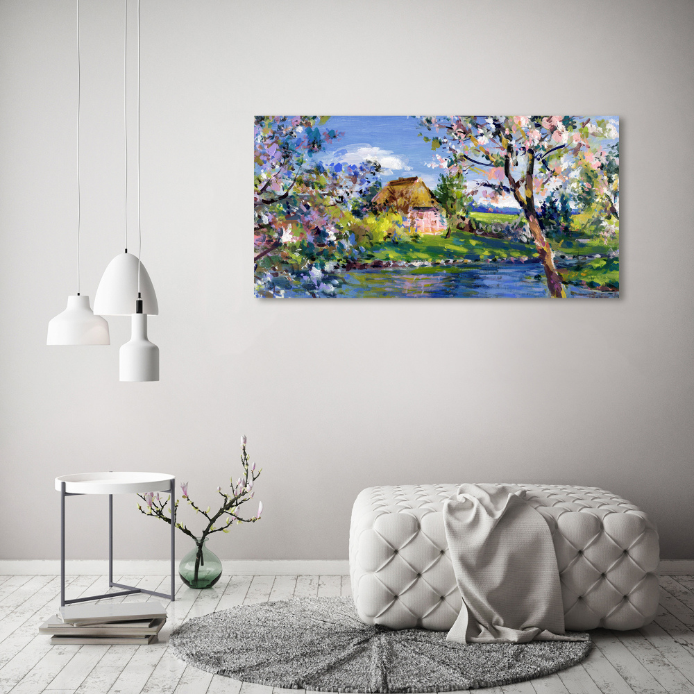 Tableau imprimé sur toile Paysage printanier