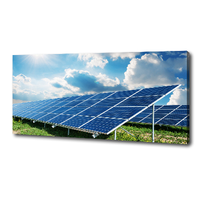 Tableau mural sur toile Batteries solaires