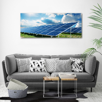 Tableau mural sur toile Batteries solaires