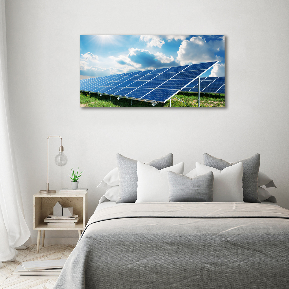 Tableau mural sur toile Batteries solaires