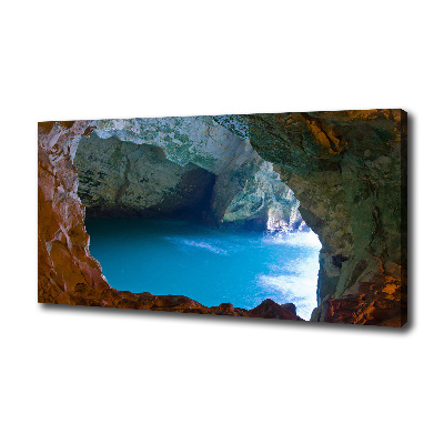 Tableau imprimé sur toile Grotte marine