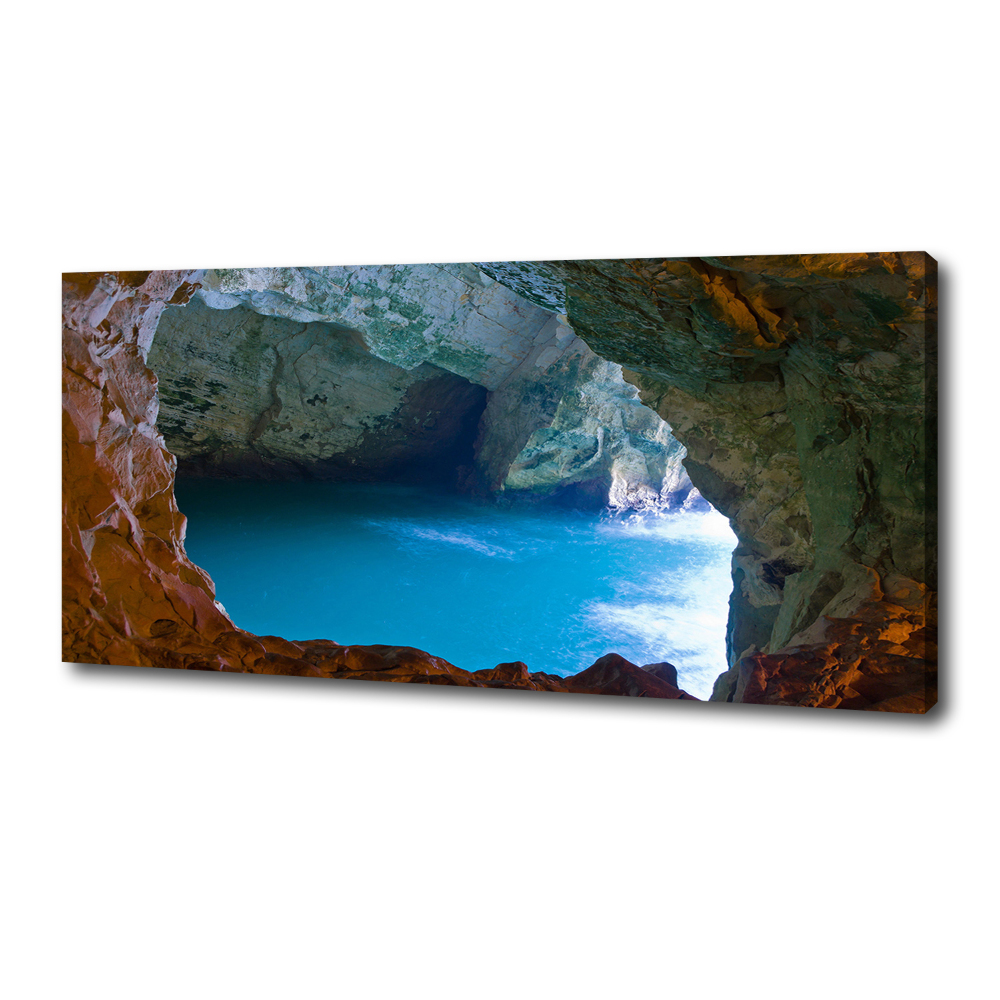 Tableau imprimé sur toile Grotte marine