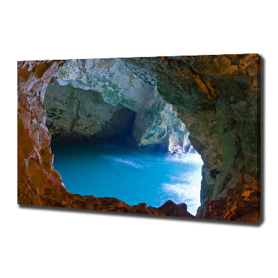 Tableau imprimé sur toile Grotte marine