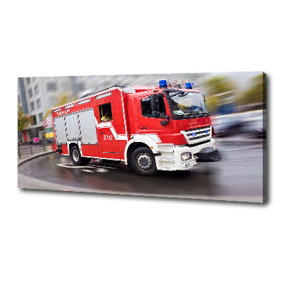 Tableau photo sur toile Camion de pompiers