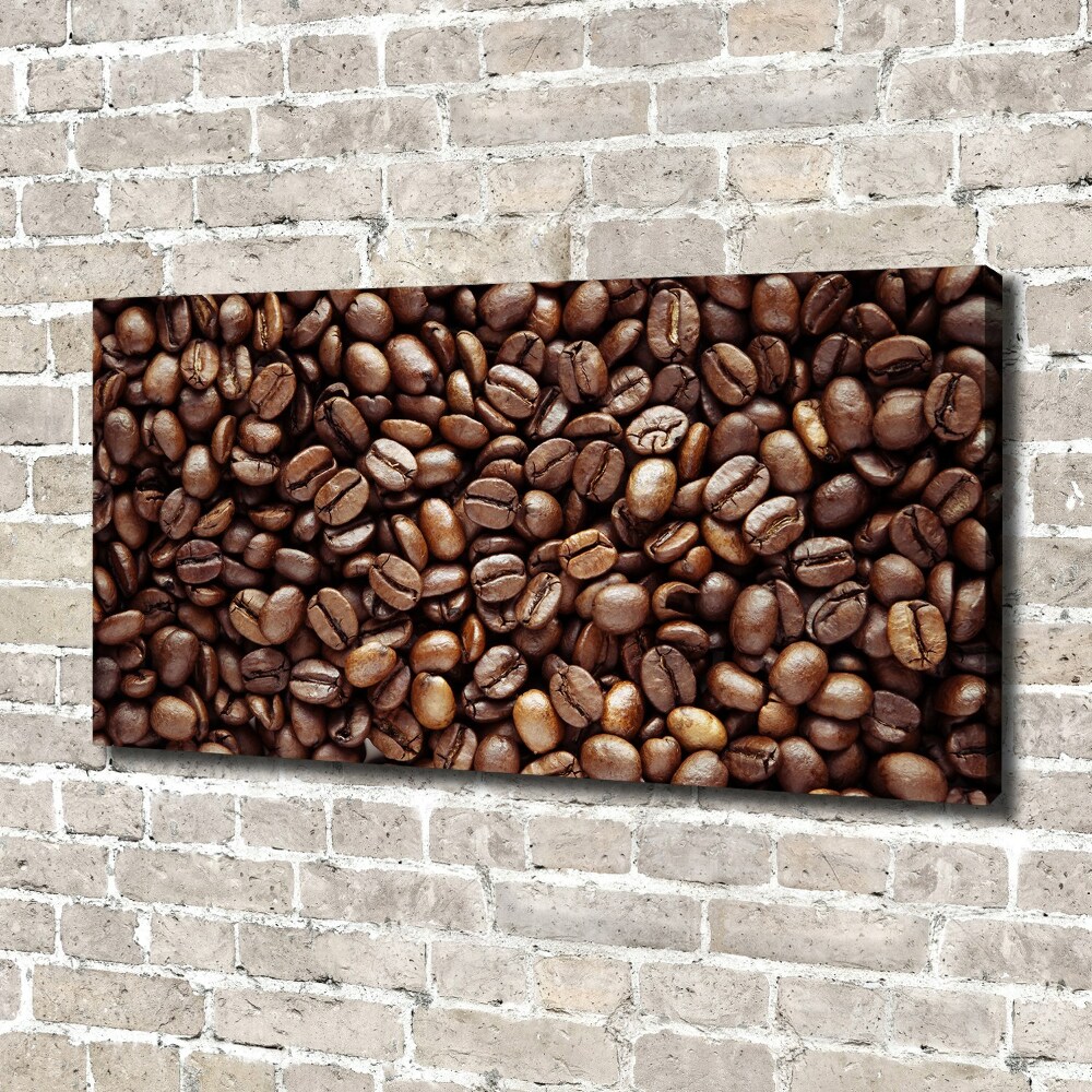 Tableau imprimé sur toile Les grains de café