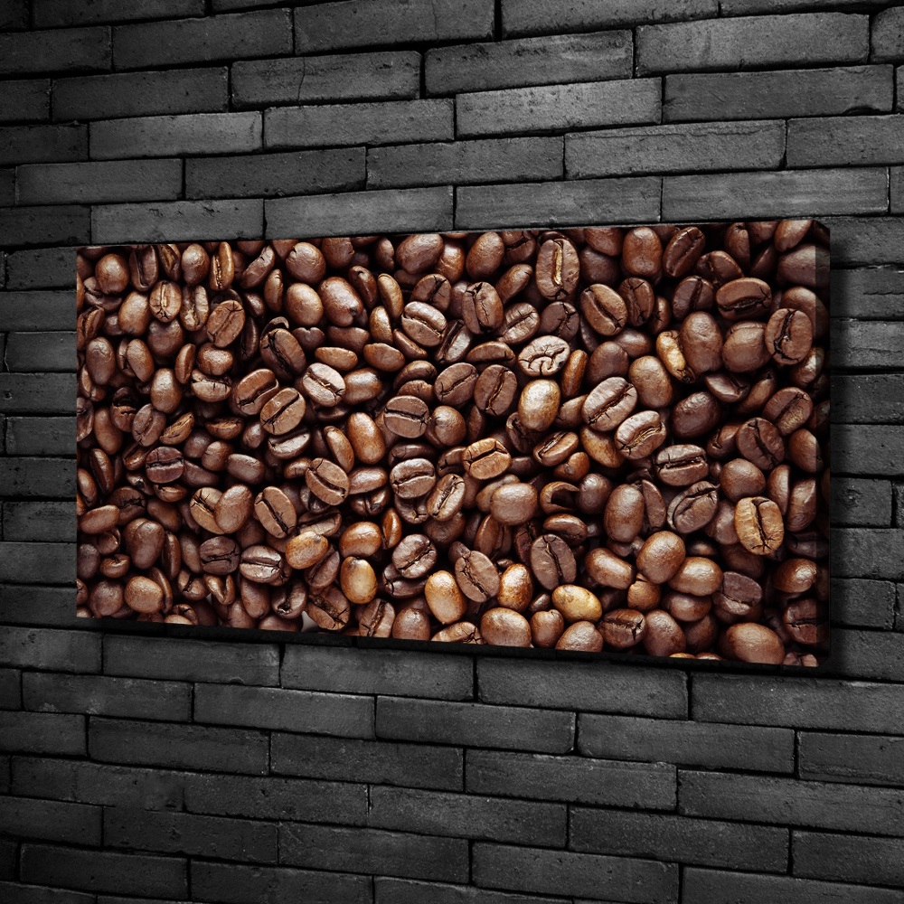 Tableau imprimé sur toile Les grains de café