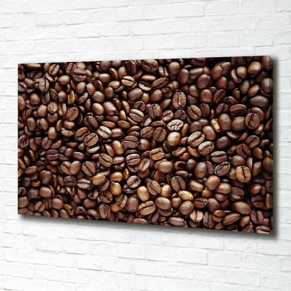 Tableau imprimé sur toile Les grains de café