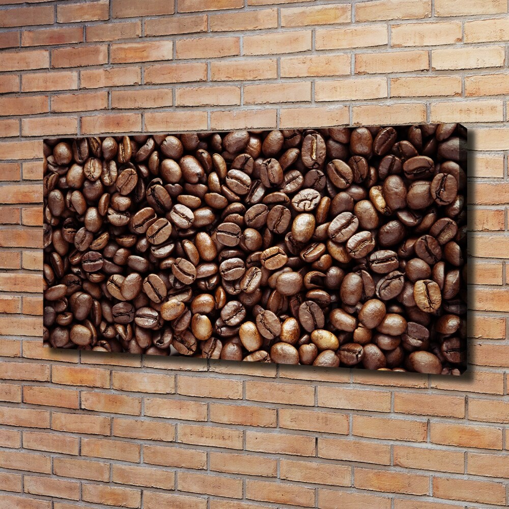 Tableau imprimé sur toile Les grains de café