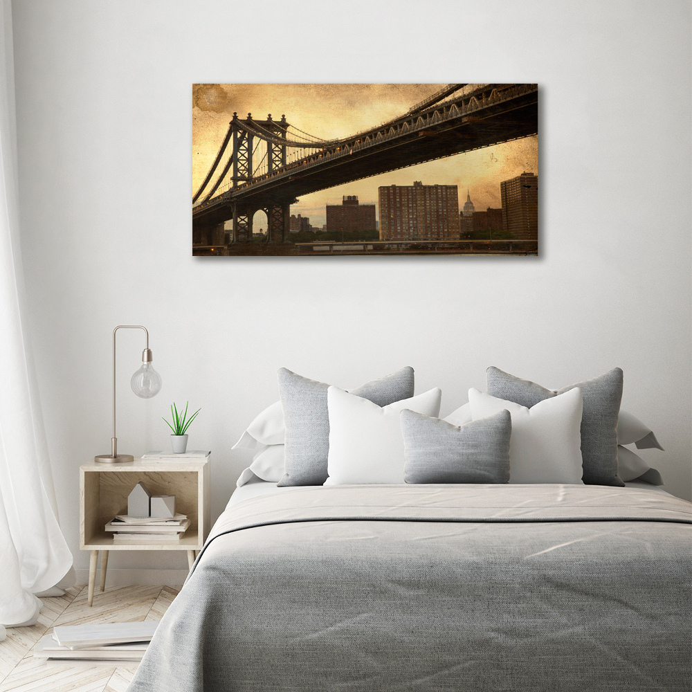 Tableau imprimé sur toile Manhattan