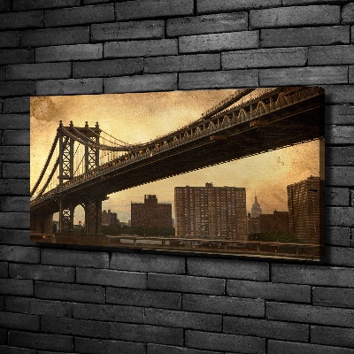 Tableau imprimé sur toile Manhattan