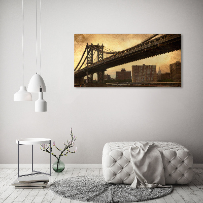 Tableau imprimé sur toile Manhattan