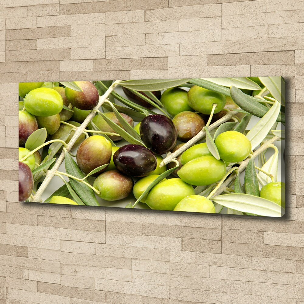 Tableau photo sur toile Olives fraîches