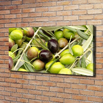 Tableau photo sur toile Olives fraîches