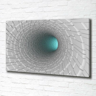 Tableau imprimé sur toile Tunnel 3D