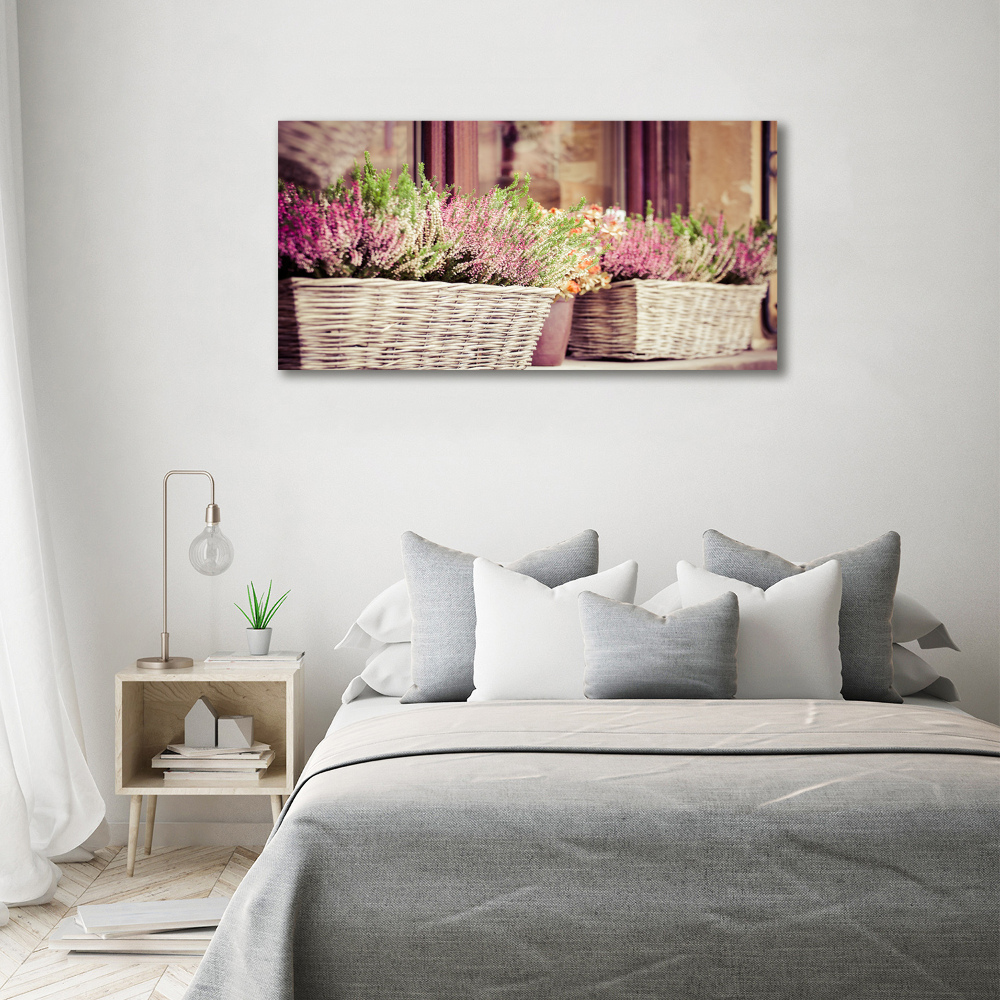 Tableau photo sur toile Lavande en pot