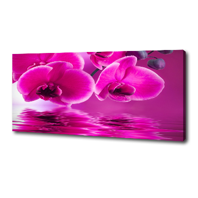 Tableau toile imprimée Fleur d'orchidée