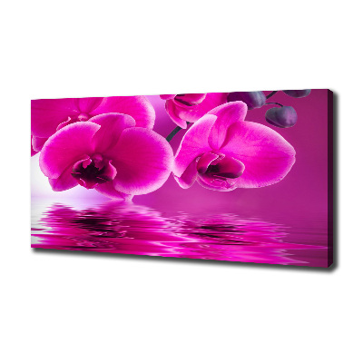 Tableau toile imprimée Fleur d'orchidée