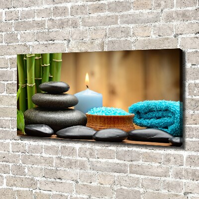 Tableau photo sur toile Bambou