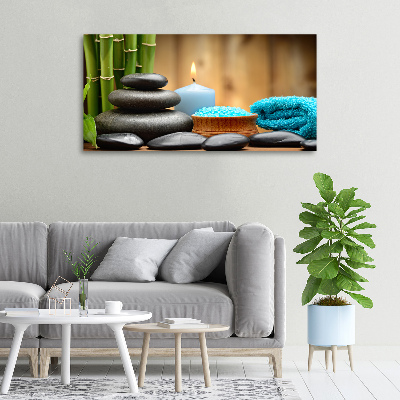 Tableau photo sur toile Bambou