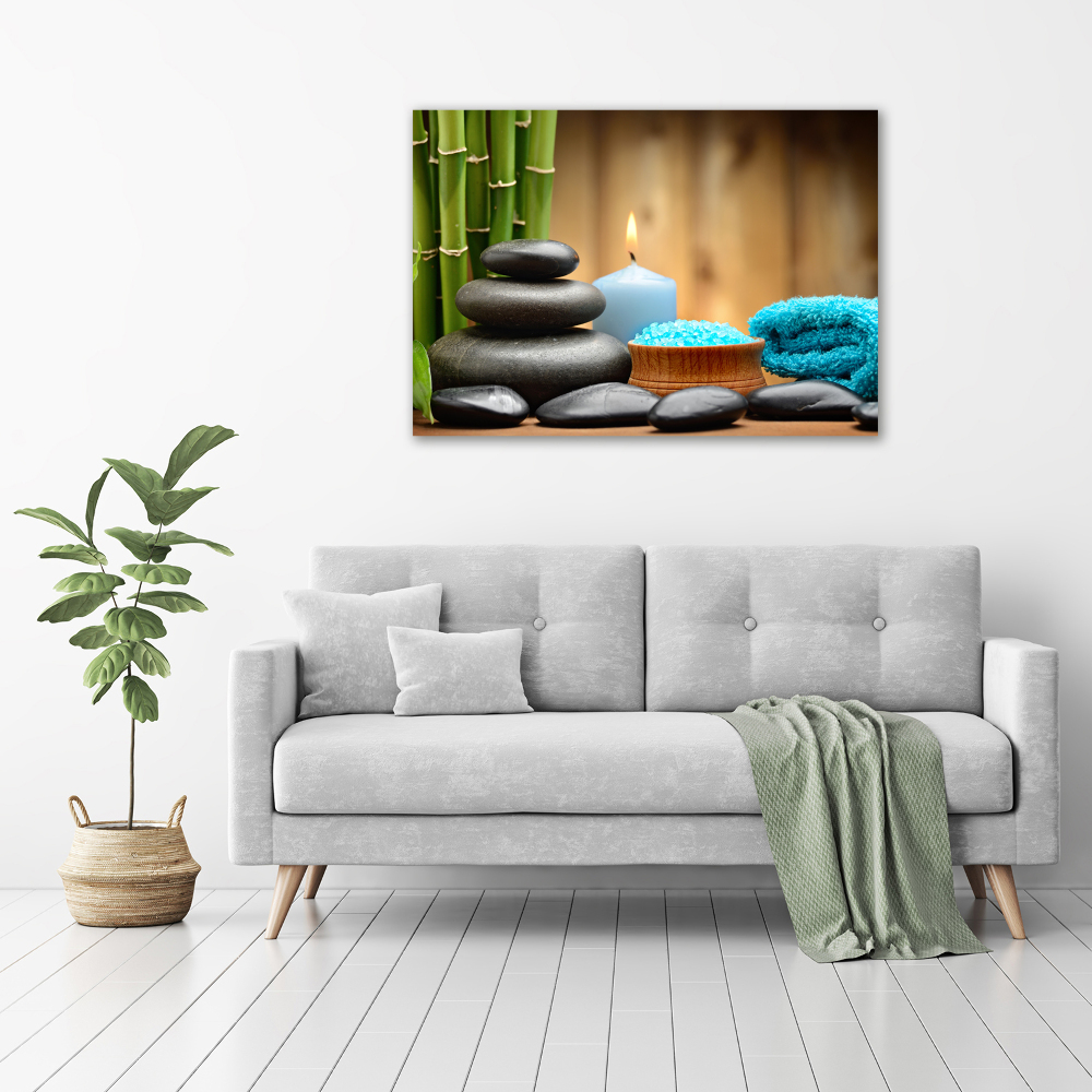 Tableau photo sur toile Bambou