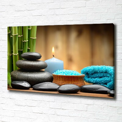 Tableau photo sur toile Bambou