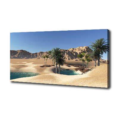 Tableau photo sur toile Oasis