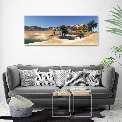 Tableau photo sur toile Oasis