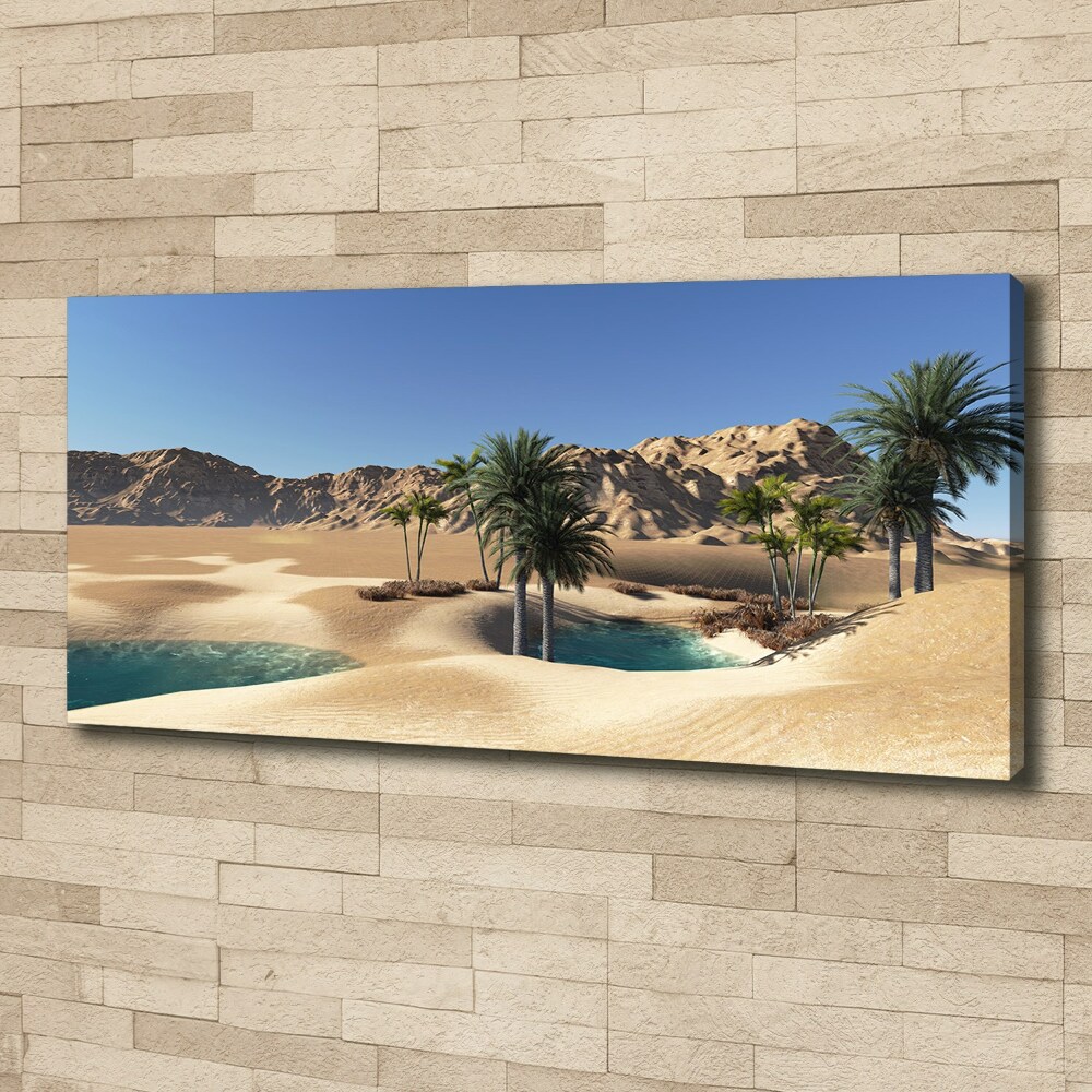 Tableau photo sur toile Oasis