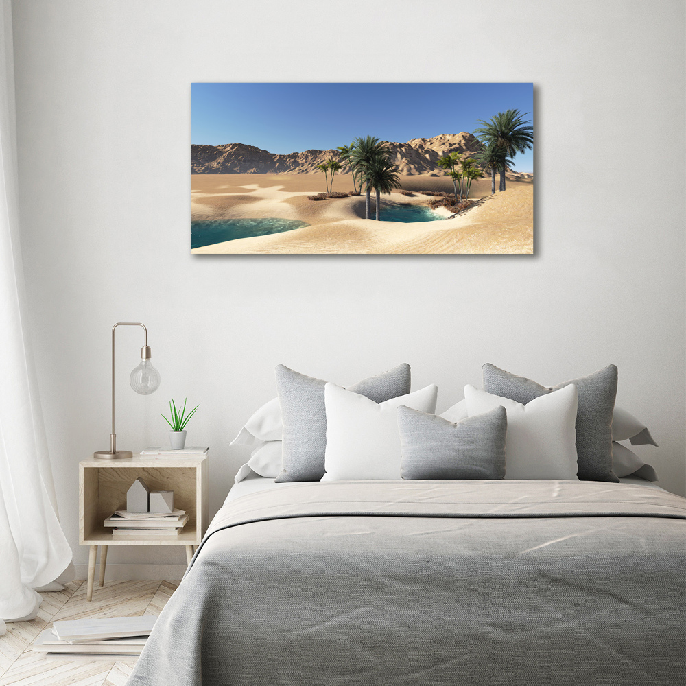 Tableau photo sur toile Oasis