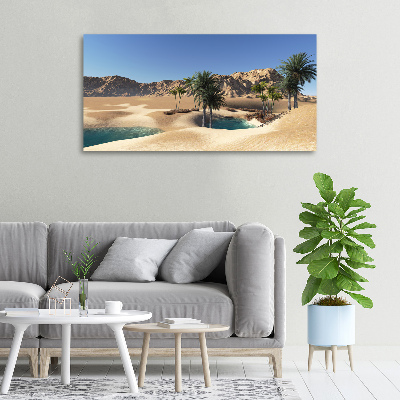 Tableau photo sur toile Oasis