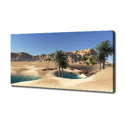 Tableau photo sur toile Oasis