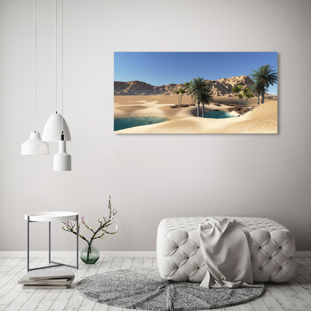 Tableau photo sur toile Oasis