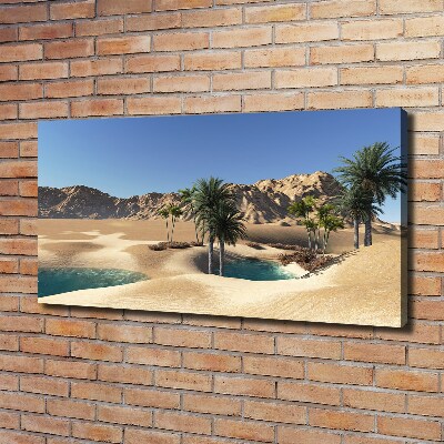 Tableau photo sur toile Oasis