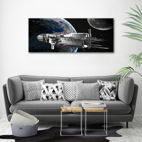 Tableau mural sur toile Vaisseau spatial