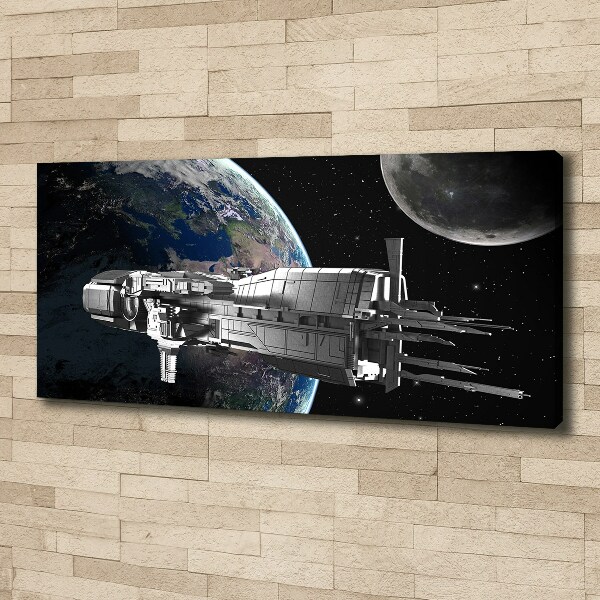 Tableau mural sur toile Vaisseau spatial