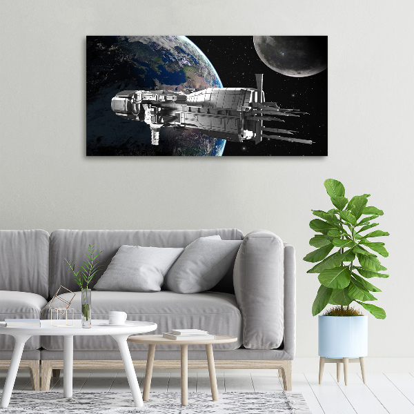 Tableau mural sur toile Vaisseau spatial
