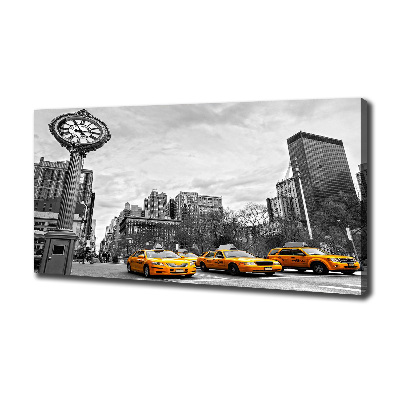 Tableau toile imprimée Taxis New York