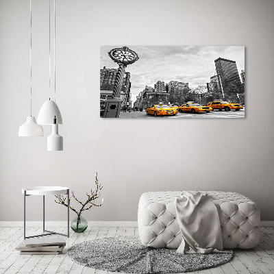 Tableau toile imprimée Taxis New York