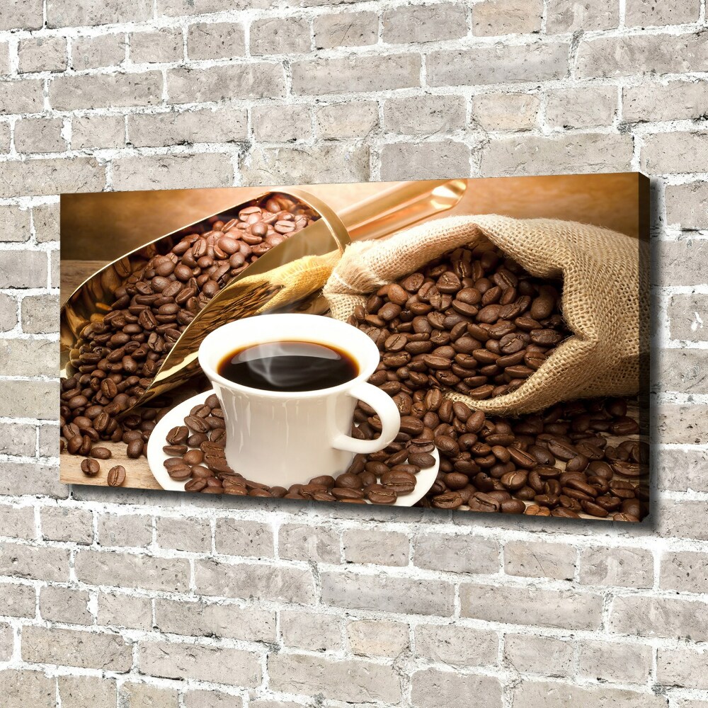 Tableau sur toile Tasse à café